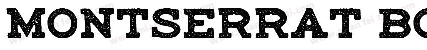 Montserrat bols字体转换